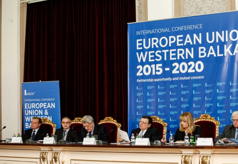 Krajem 2014. godine, povodom godišnjice otvaranja Instituta za javnu politiku u Beogradu, organizovana je međunarodna konferencija, kojoj je prisustvovao tadašnji predsednik Evropske komisije Žoze Manuel Barozo.